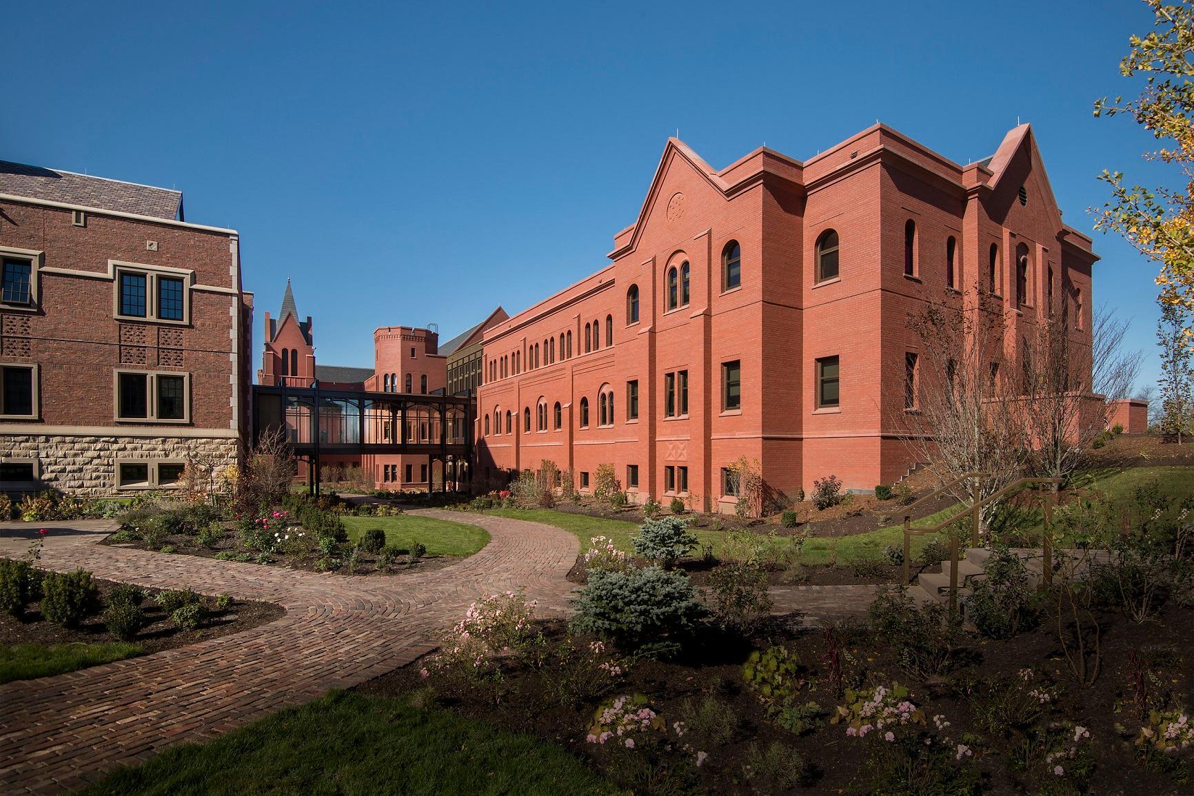 Image of the bricked exterior of Epic Systems Corporate Campus - Campus 4